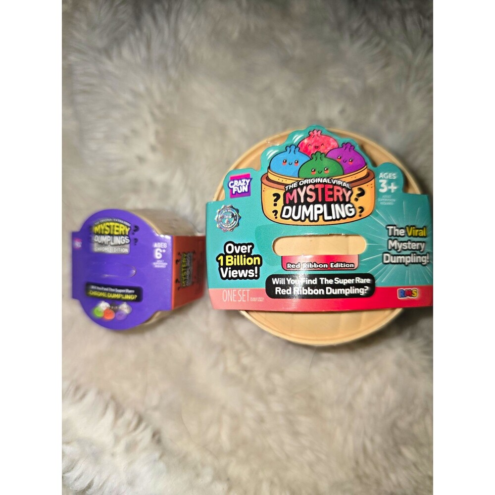 Crazy Fun Mystery Dumplings Chrome Edition Red Ribbon Blind Pack Figure 1 Pack